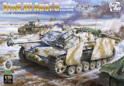 Border Model Modelbouwpakket Militaire voertuigen - BT020 StuG III Ausf. G Late Production with Interior Plastic - 1:35 - Modelbouw