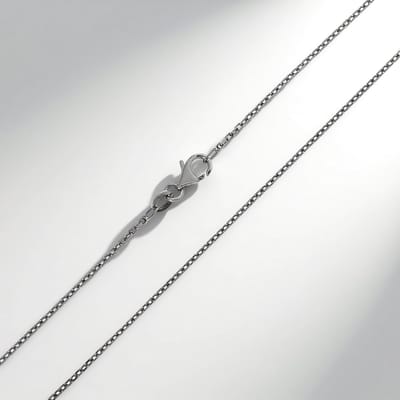 Cavill - 925 Sterling Zilveren Ankerketting Dames - 70 cm - Fijne, Elegante Zilveren Ketting met Karabijnsluiting - Veelzijdige Zilveren Sieraad
