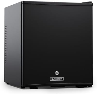 Mini Koelkast met Glazen Deur - 44 Liter, Stil en Compact voor Dranken, Snacks en Cosmetica