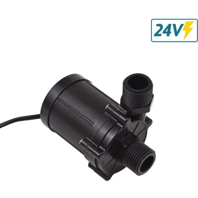 Dompelpomp DC 12V 180 graden Mini-dompelpomp met laag geluidsniveau 12m lift borstelloze motor 4824B 24V zwart