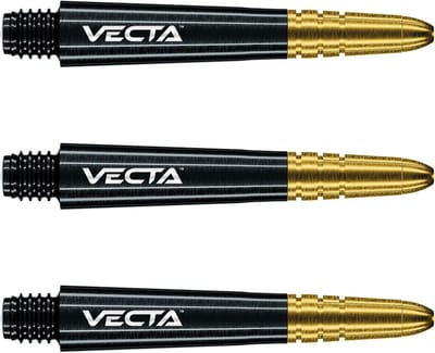 Winmau Vecta Black & Gold - Dart Shafts
