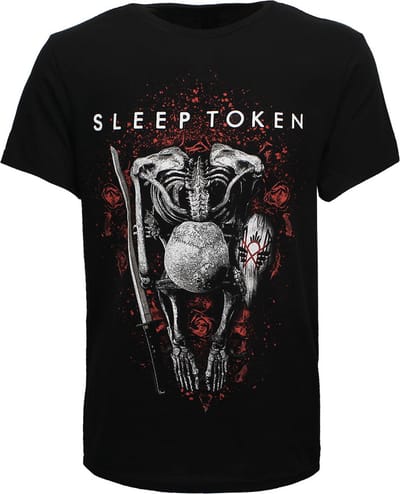 Sleep Token The Love You Want Skeleton T-Shirt - Officiële Merchandise - S