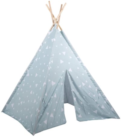 Tipi Tent Kinderen Blauw 120x120x150cm - Speeltent Meisjes - Speeltent Jongens