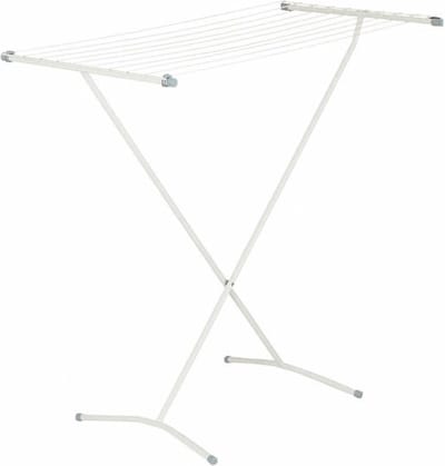 BRASQ Droogrek Staand Wit - 8 meter - Wasdroger - Inklapbaar Wasrek - Staand Droogrek - Droogrekken - 90x53x83 cm