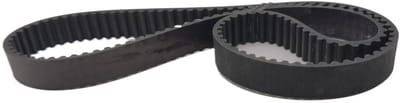 Distributieriem - Tandriem - Krachtoverbrenging - Glasvezelkern - 582 mm lengte - Zwart