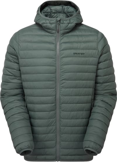 Sprayway Turton Hooded Jacket - Pufjas - Heren - Groen - Maat L