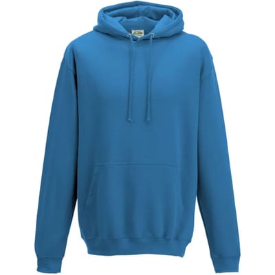 Just Hoods College Hoodie JH001 - Tropical Blue - L