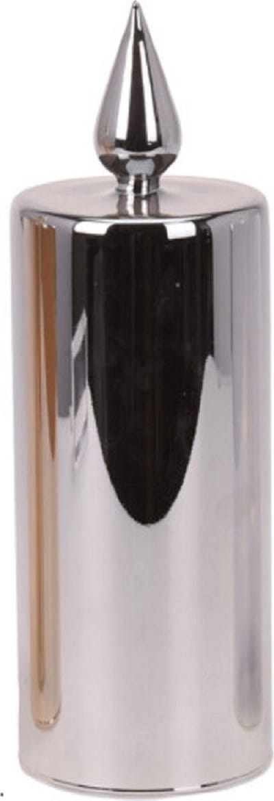 Kaars met ledverlichting - ledlamp - decoratie woonkamer - 20 cm hoog - kerstverlichting