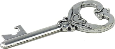 Antieke Vintage Sleutel Flessenopeners - 16 Stuks voor Bruiloften, Feesten en Rustieke Decoratie