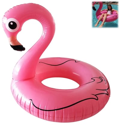 Zwemband - Opblaasbare zwemband - Zwembadmatras - Waterspeelgoed - Speelse zwemband - Zwembenodigdheden - Geschikt voor zwembaden, stranden en feestjes - Rood - 75 x 75 cm - Binnendiameter 36 cm