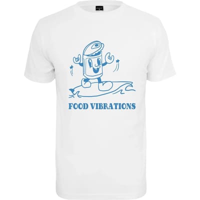 Mister Tee - Food Vibrations Heren Tshirt - S - Wit