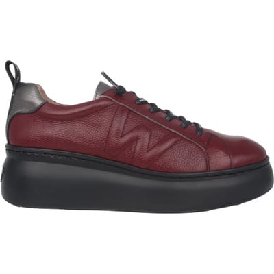 Wonders Dorita - dames sneaker - Rood - maat 35 (EU) 2 (UK)