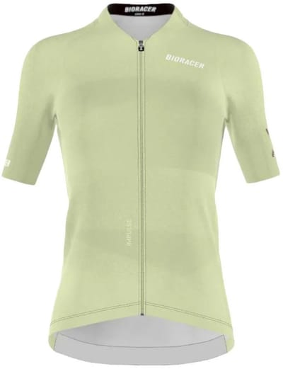 Bioracer Icon Impulse Korte Mouw Wielertrui Groen S Vrouw