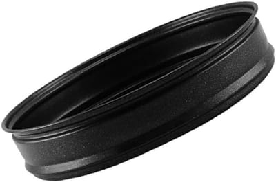 Stoommand - Kookmand Stoom - Gezond Koken - Roestvrij Staal - 32 cm - Zwart