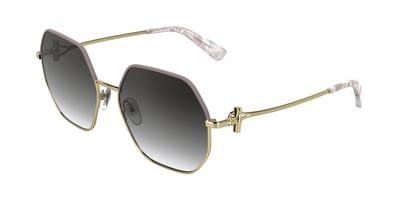 Longchamp LO191S Gold/gradient smoke 58/17/140 WOMAN Zonnebrillen