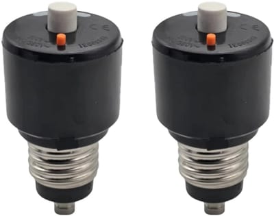 ONF3 - Automatische E27 Fitting - 16A L-kenmerk - Voor Oude Elektrische Installaties - Betrouwbaar - Veilig - Eenvoudig te Installeren - Wit