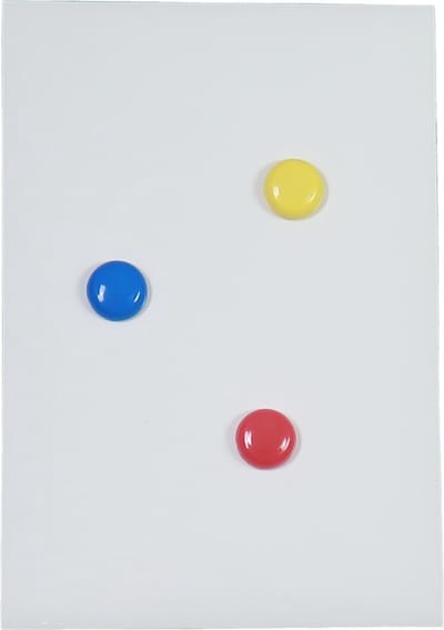 Magnetisch schroefloos whiteboard op A4 formaat - 21 x 29,7 cm