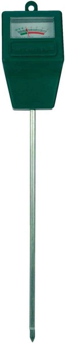 pH meter - Zuurmeter Bodem - Bodemkwaliteit Testen - Nauwkeurig Meten - 280x52x37mm - Grijs
