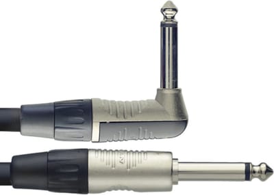 Stagg Gitaar/instrument kabel DLX L-Jack/Jack NGC3PLR