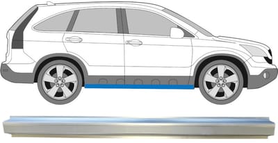Reparatie dorpel voor Honda CR-V 2006-2011 / Links = Rechts (symmetrisch)