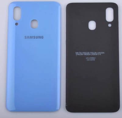 Batterijcover Geschikt voor Samsung Galaxy A40 – Premium – Blauw