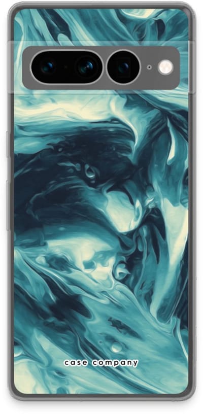Case Company® - Hoesje geschikt voor Google Pixel 7 Pro hoesje - Dreaming About Whales - Soft Cover Telefoonhoesje - Bescherming aan alle Kanten en Schermrand