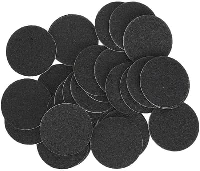 Dailygoods - 60 Stuks Voetvijl Schuurpapierschijven - Navulling voor Eeltverwijderaar - Hygiënisch en Praktisch - Vervangbare Schijfjes - Geschikt voo...