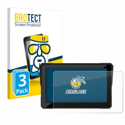 Screenprotector 3 Stuks voor Carpuride W702 / W702B / W702H / W712D / W702BS 7" Beschermglas transparant