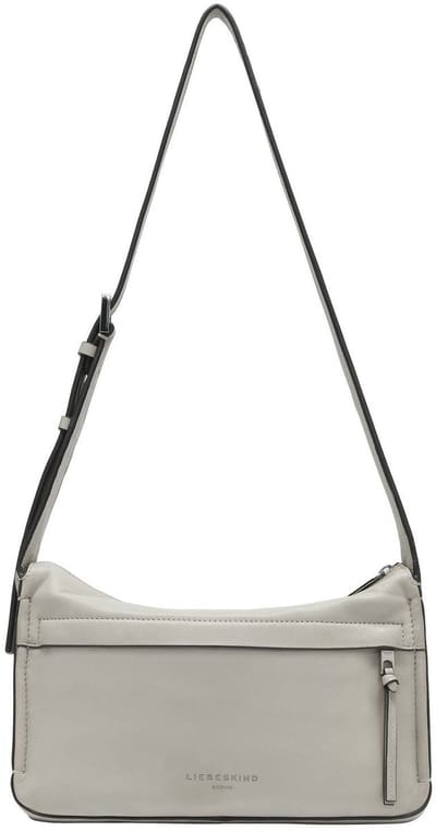 LIEBESKIND BERLIN Leren Schoudertas Sky Sheep Natural Hobo Bag Steel Taupe