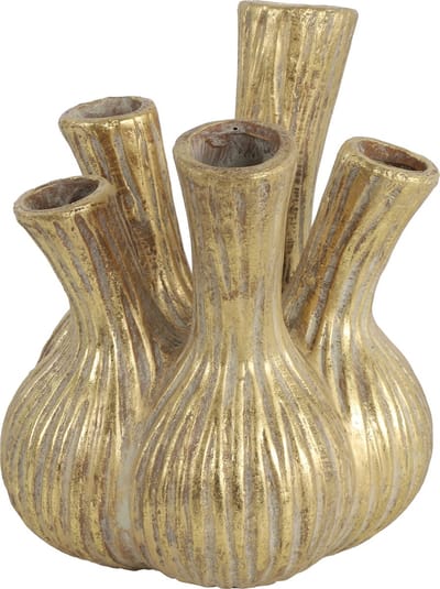 Countryfield Vaas Moyo aardew 23,523,5H27CM goud