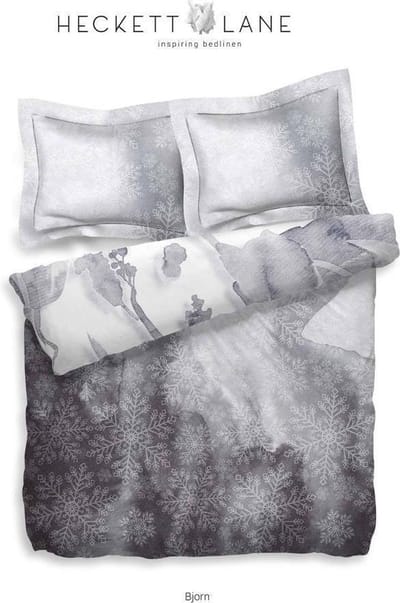 Heckett & Lane Bjorn Dekbedovertrek - Lits-jumeaux - 240x200/220 cm - Blauw
