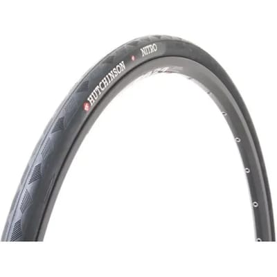 Hutchinson Nitro 2 Mono-gomme 700c X 28 Stijve Racefietsband Zwart 700C x 28