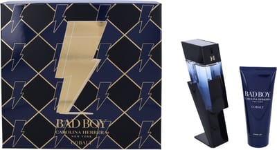 Carolina Herrera Parfumset voor Heren Bad Boy Cobalt Electrique Eau de Parfum 100 ml + Shower Gel 100 ml