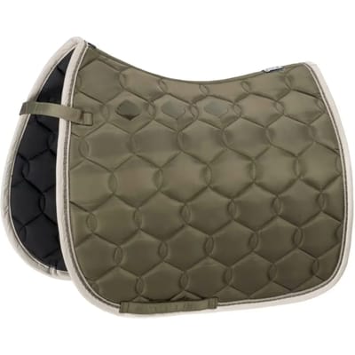 Contrasterende paardenzadeldek Eskadron Glossy Wave