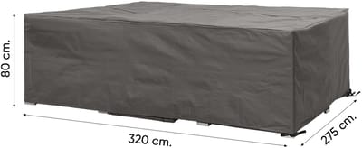 Winza Outdoor Covers - Premium - beschermhoes loungeset 320x275 cm - Afmeting : 320x275x80 cm