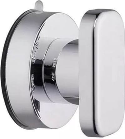 2 stuks - Deurgreep zuignap - Handgreep Met Zuignap - 62*50mm - kastknoppen - zonder Boren - Alleen voor Gladde Oppervlakken - voor douche en toilet