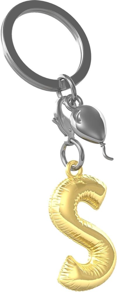 Metalmorphose Initialen Alfabet Sleutelhanger Letter S