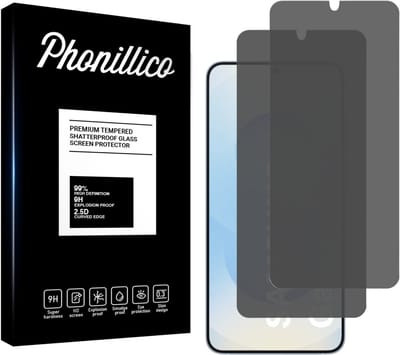 Privacy Glas Screenprotector voor Samsung Galaxy S25 Plus - 2 stuks Beschermglas Privacy Glas glazen schermbeschermfolie