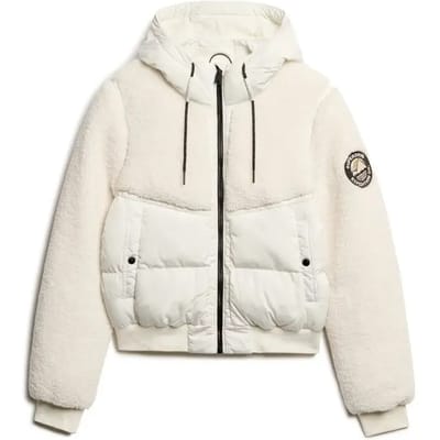 Superdry Everest Hybrid Bomber Winterjas Dames - Maat XL (42)