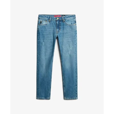 Superdry - Slimfit jeans met middelhoge taille - Dames - Jeans