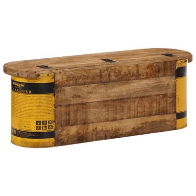 vidaXL - Opbergbank - / - dressoir - 120x30x40 - cm - massief - gerecycled - hout