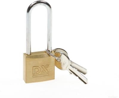 Dulimex Cilinderhangslot HSL 302B KA 30mm hoge beugel op sleutelnummer 302 0182.500.3302