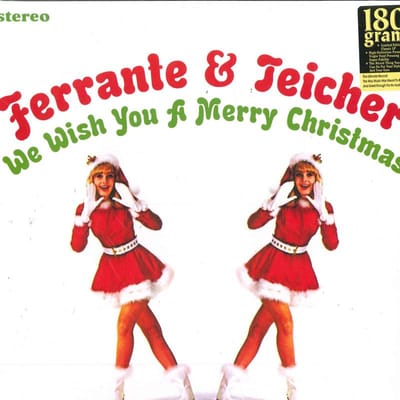 LP Plaat FERRANTE & TEICHER - We Wish You A Merry Christmas FRM86536 Friday Music, C Jazz red