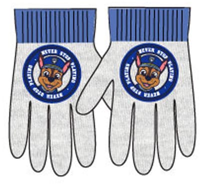 Paw Patrol Start Grijze kinderhandschoenen