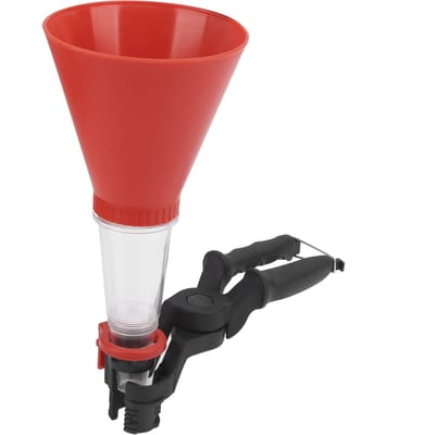 3 STUKS Motorolie Trechterset Universeel Antistatisch Antiroest Automobiel Handgereedschap(Blauw ) red