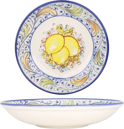 Kütahya Porselen Diepbord - Strada - Porselein - 25 cm (1250cc) - set van 6