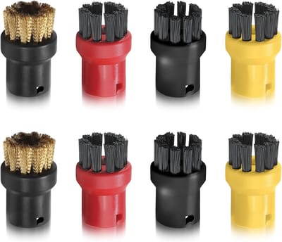 Geschikt voor Vervangende stofverwijderende stoomreinigingsborstel, kleine ronde borstels voor Karcher SC1 SC2 SC3 SC4 SC5 SC7 CTK10-Belle's product