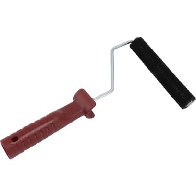 Glasvezel Roller Lichtgewicht Aluminiumlegering Roller Borstel Lamineer Bubbelroller voor Bad black