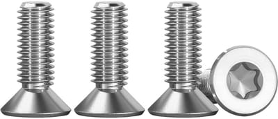 10 Stuks M5x16 Torx Verzonken Schroeven van 304 RVS - Universele Machine Schroeven voor Apparatuur en Meubels
