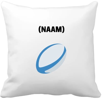 Akyol - rugby met eigen naam Kussen hoes - Rugby - rugbyer - sport - 40 bij 40 cm